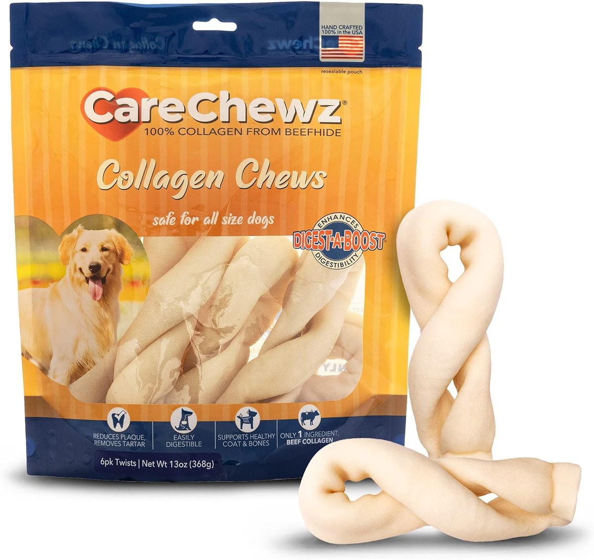 CareChewz Collagen Twist Keys