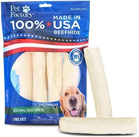 Pet Factory 7- and 12-Inch Beefhide Rolls